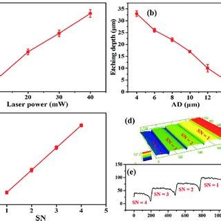 Morphology Of The Laser Etched Track Structure A Tilted View Of