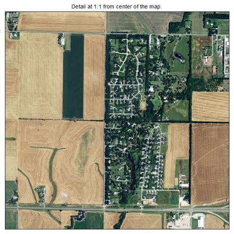 Aerial Photography Map of Newton, KS Kansas