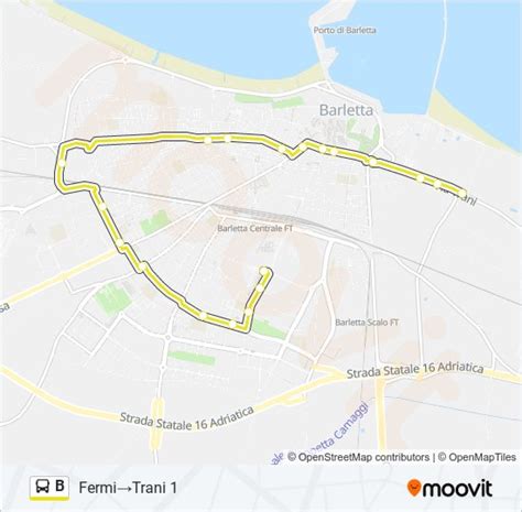 B Route Schedules Stops Maps FermiTrani 1 Updated