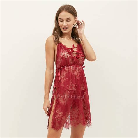 Jual Lest Official Brielle Babydoll Dress Lingerie Set Shopee Indonesia