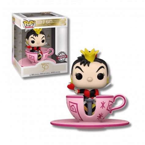 Funko Pop Queen Of Hearts At The Mad Tea Party Attraction Rainha De