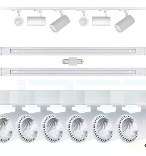 Kit De Rieles Electrificados M O M S De Puntos Led W Bivolt