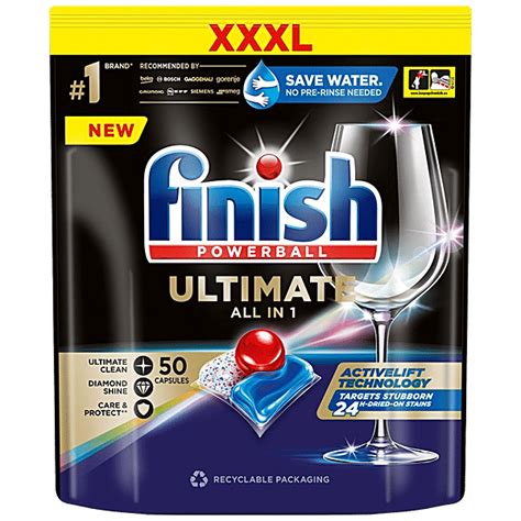 Buy Finish Powerball Ultimate All In Dishwasher Tablets Regular