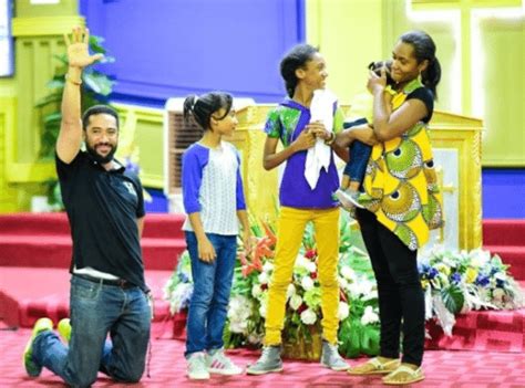 majid michel        wife  kids