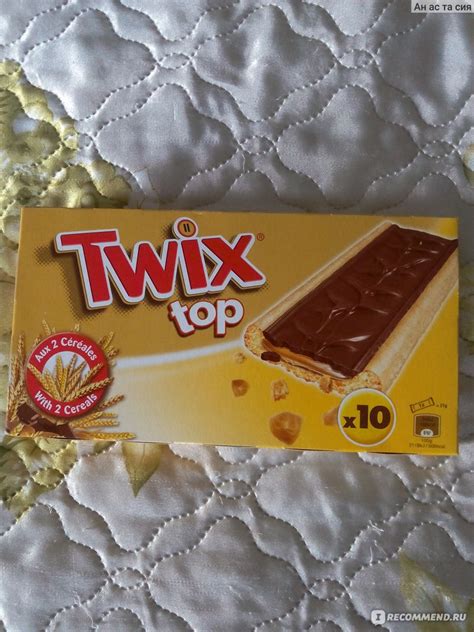 Печенье сдобное Mars Twix top с молочным шоколадом, карамелью и ...