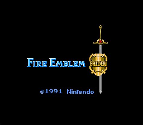 Fire Emblem Gaiden