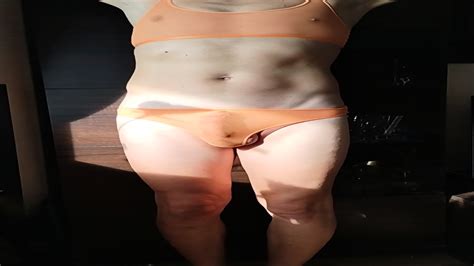 Misr Orange Transparent Lingerie