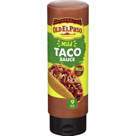 Old El Paso Mild Taco Squeeze Sauce 9 Oz
