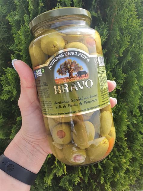 Оливки Bravo 1кг Гиганты фаршированные паприкой (ID#1792661406), цена ...