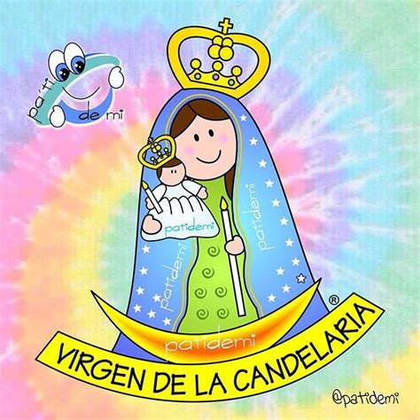 Virgen De La Candelaria Para Colorear Virgen De La Candelaria Dibujo ...