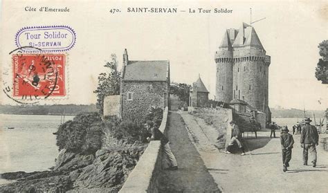 Saint Malo France St Servan La Tour Solidor Carte Postale