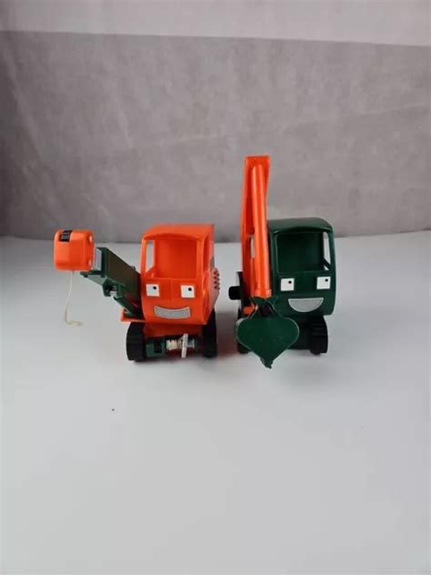 Bob The Builder Diggers Push Along Vehicle Toy Fusion Powered Cbeebies