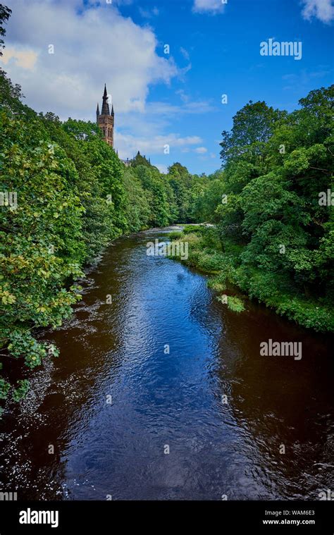 Glasgow University Glas1 Stock Photo Alamy
