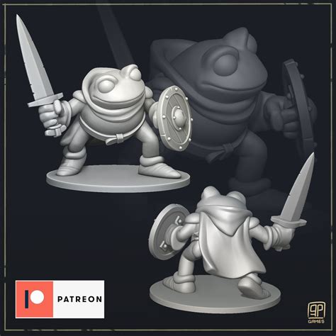 [OC] I do fantasy minis of all kind, you can get them on my Patreon ...
