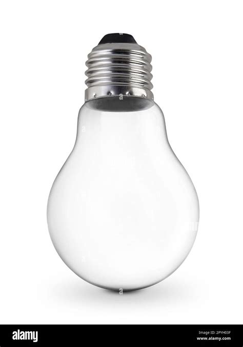 Light Bulb Isolated Realistic Photo Image Stock Photo Alamy