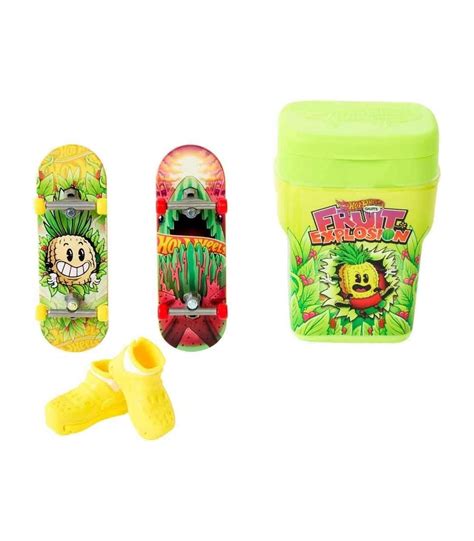 Hot Wheels Skate Dedos Fruit Explosion Con Caja De Chicles