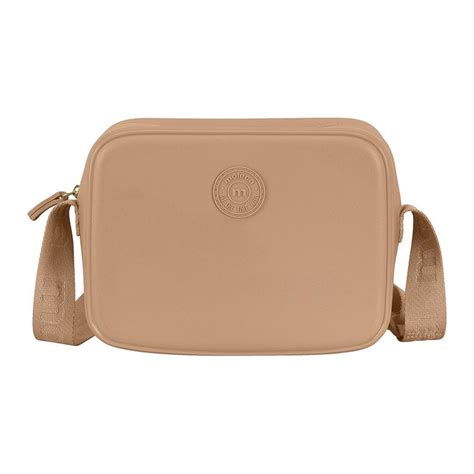 Bolsa Feminina Crossbody Nude Moleca Karina Cal Ados