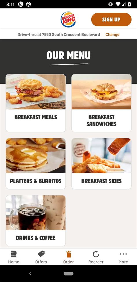 burger king app apk   android