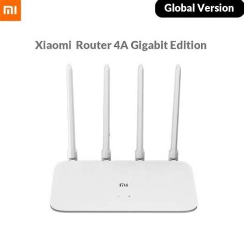 Jual Xiaomi Mi Wifi Router 4A Gigabit Version - Router Xiaomi | Shopee ...