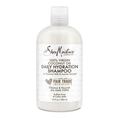 Shea Moisture 100 Virgin Coconut Oil Daily Hydration Shampoo 384ml Kings And Queens Beauty Supplies