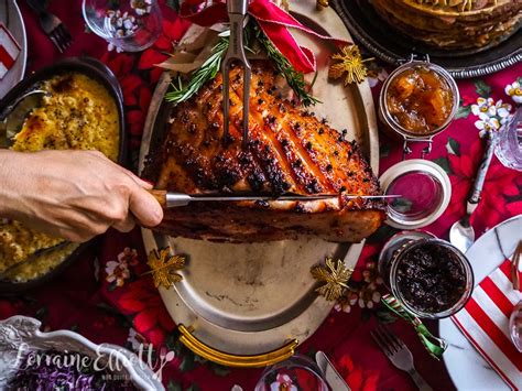 Australian Christmas Food dinner menu @ Not Quite Nigella