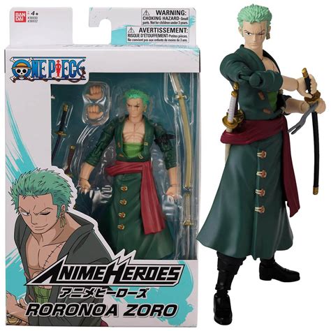 Bandai Anime Heroes One Piece Roronoa Zoro Action Figure Merchandise