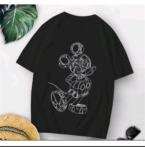 Kaos Mickey Mouse Jumbo Baju Mickey Mouse Jumbo Fesyen Wanita Pakaian