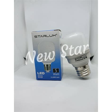 Jual Lampu Starlux 5w Led Starlux 5 Watt Bolham Starlux 5w Shopee