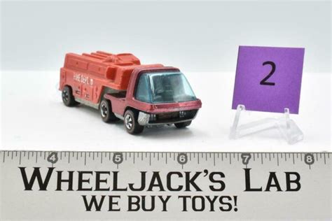 The Heavyweights Fire Truck Hot Wheels Redline Mattel Vintage Rl Wheeljack S Lab