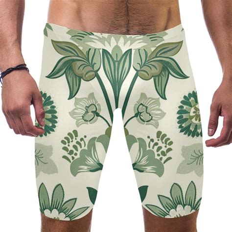 Swim Jammers For Men Swim Briefs For Men Pastorable Spring Flower