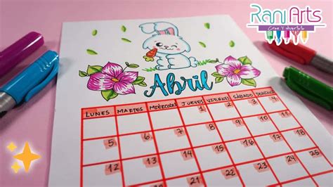 Cómo Hacer Un Calendario en Cartulina MiBBmemima