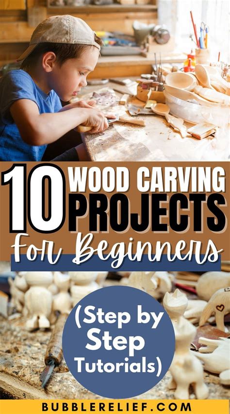 10 Simple Beginner Wood Carving Projects Anyone Can Carve Artofit