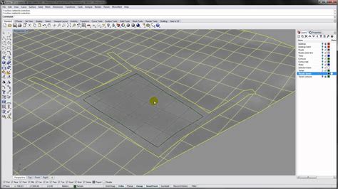 Rhino Projecting Roads Onto A NURBS Surface YouTube