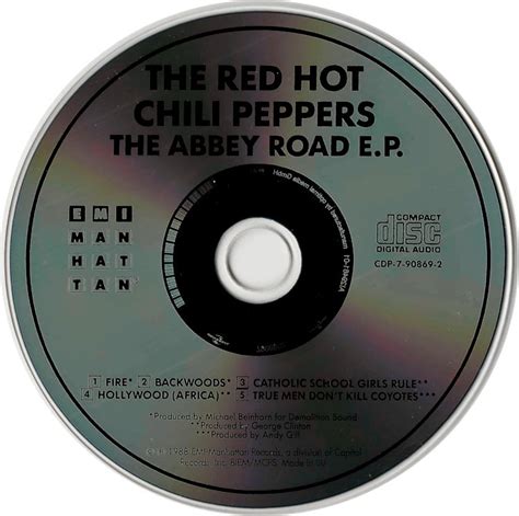 Red Hot Chili Peppers The Abbey Road E P Cd Ep Rares At Gebrauchte Schallplatten Und Cd S