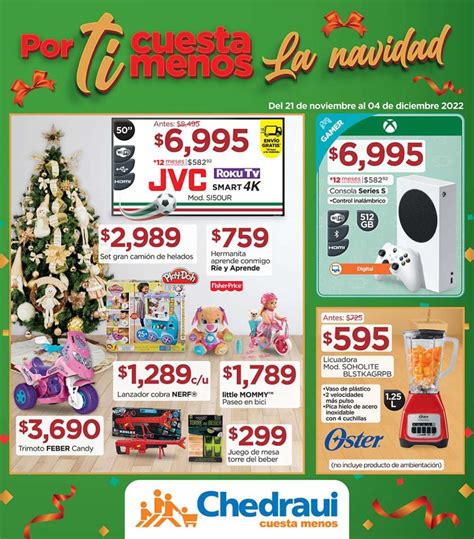 Folleto Chedraui Navidad Cuesta Menos Al De Diciembre