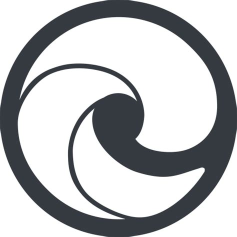 Black And White Microsoft Edge Icon