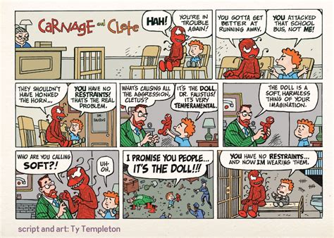 Marvel's Calvin and Hobbes Parody Puts Gory Twist on Wholesome Comic