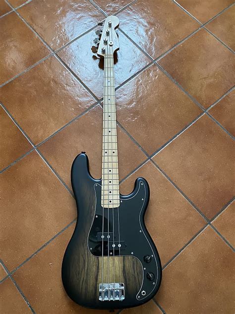 Warmoth Custom P Bass Precision Bass With Delano Mpvc 4 Alm2 Reverb