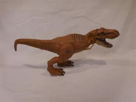 T Rex Action Figure Jurassic Park Dinosaur Electronic Toy Roar Stomp