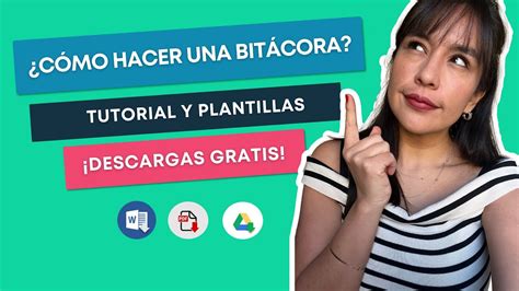 C Mo Hacer Una Bit Cora Plantillas Gratiscanva Word Youtube