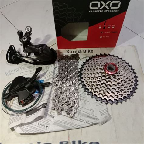 Jual Mini Groupset Speed Alivio Shifter Kanan Gear Sp T Shopee