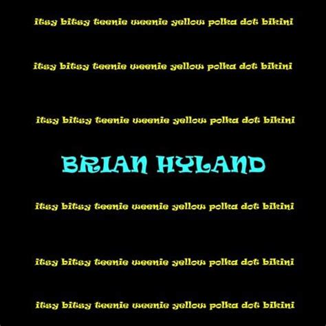 Itsy Bitsy Teenie Weenie Yellow Polka Dot Bikini De Brian Hyland En