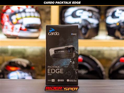 Jual Cardo Packtalk Edge Dual Intercom Bluetooth Alat Komunikasi