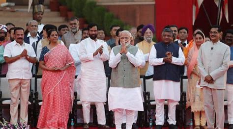 Narendra Modi Oath Ceremony Live Updates Full List Of Cabinet Ministers Of India 2019 Pm Modi