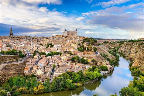 Castilla La Mancha Treeless Wasteland South Of Madrid