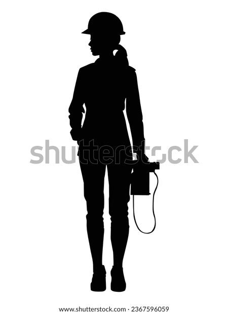 Woman Engineer Walking Silhouette: Over 36 Royalty-Free Licensable ...