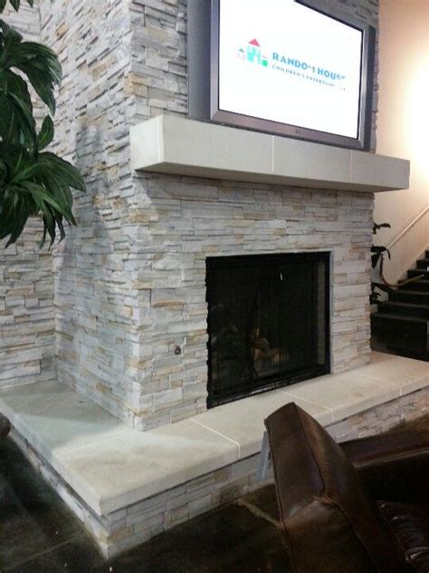 Stacked Slate Fireplace Surround – Fireplace Guide by Linda