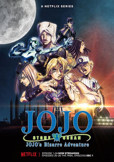 Netflix Estrenará Los últimos Episodios De Jojos Bizarre Adventre