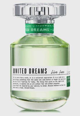 Perfume United Dreams Live Free Edt Benetton Fem 80 Ml Compre Agora