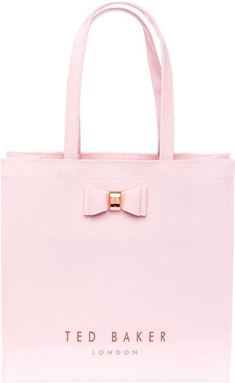 Ted Baker Pink Bow Detail Large Icon Bag Bags Pink Handbags Ted Baker Womens